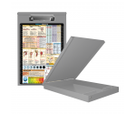 WhiteCoat Clipboard® Storage - Silver Nursing Edition